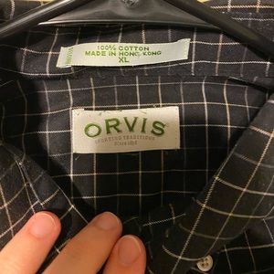 Orvis black and grey bottom up